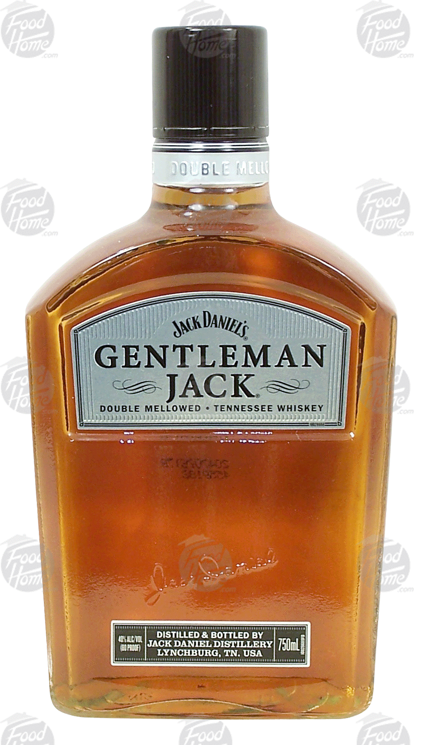 Jack Daniel's Gentleman Jack tennesse whiskey, double mellowed, 40% alc. by vol. Full-Size Picture